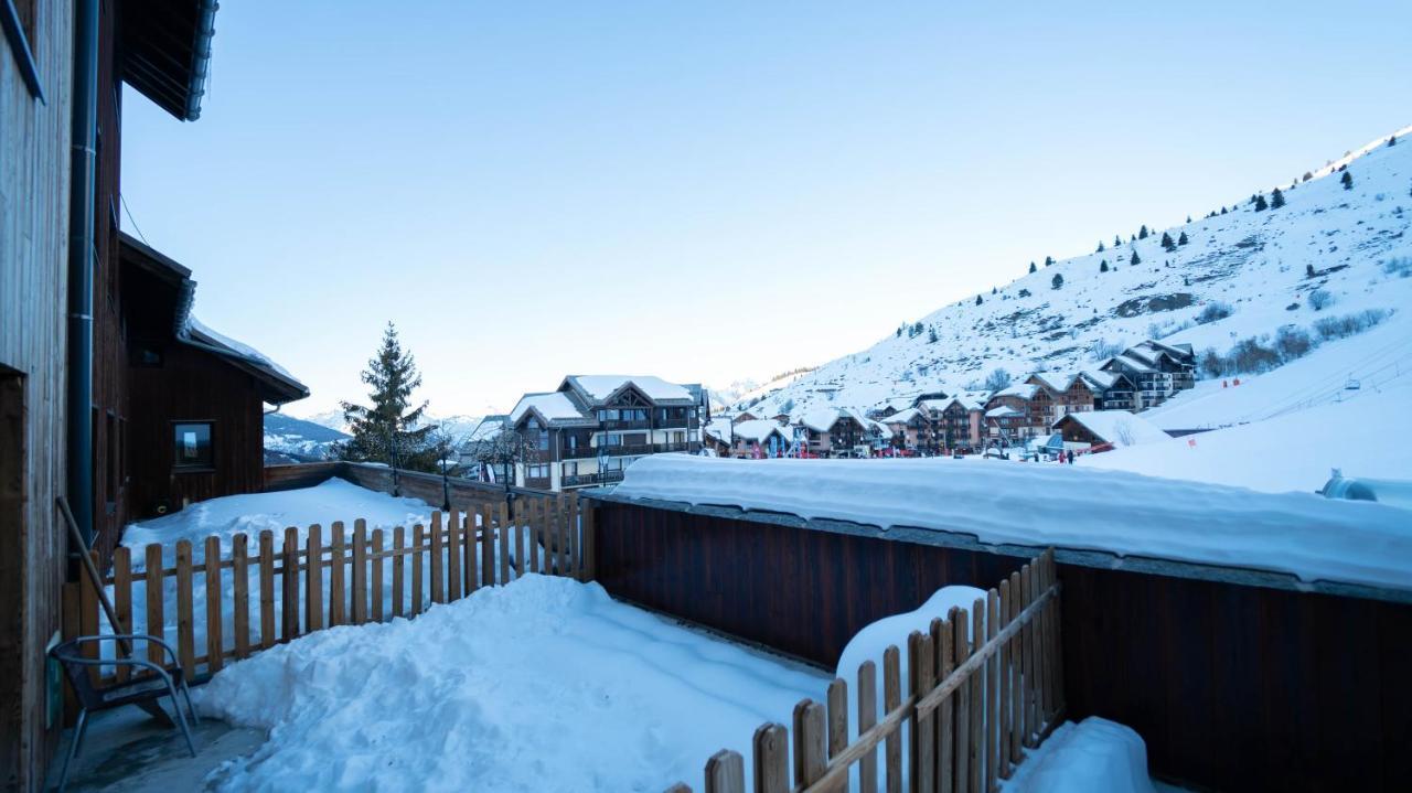 Hotel Club "Les Carrettes" Valmeinier Exteriér fotografie